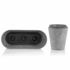 Blumenkasten Claire L38cm Grau -Deutschland Gartenbedarf Verkäufe 2024 115094 artstone blumenkasten claire grau 38cm liegend