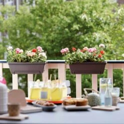 Elho Blumenkasten-Set Barcelona All-in-One L50cm Anthrazit -Deutschland Gartenbedarf Verkäufe 2024 115122 elho blumenkasten barcelona grau 50cm 2