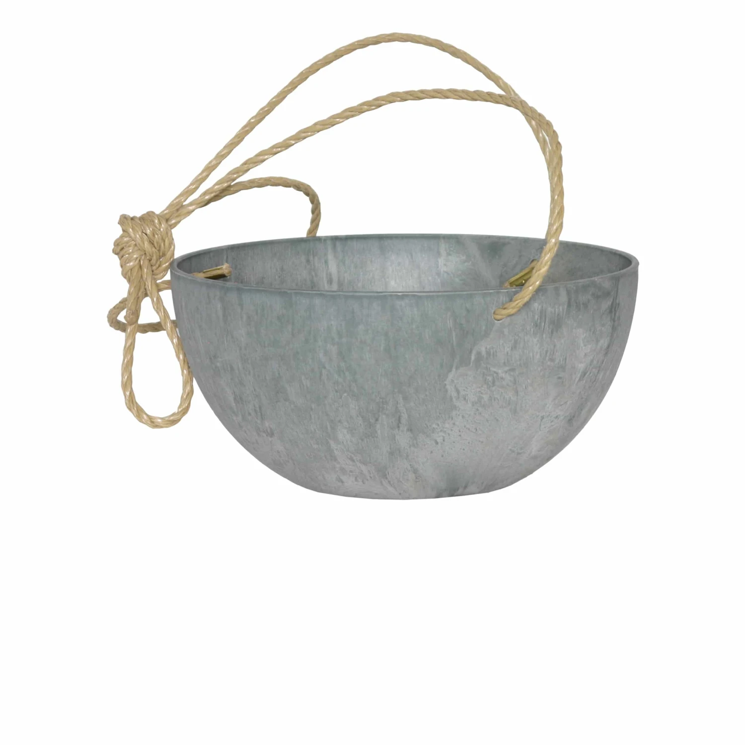 Blumenampel Fiona D31cm Grau 3 Blumenampel Fiona D31cm Grau