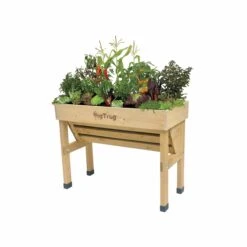 Deutschland Gartenbedarf Verkäufe 2024 19 Balkon-Hochbeet VegTrug Wall Hugger Small L100cm Natur