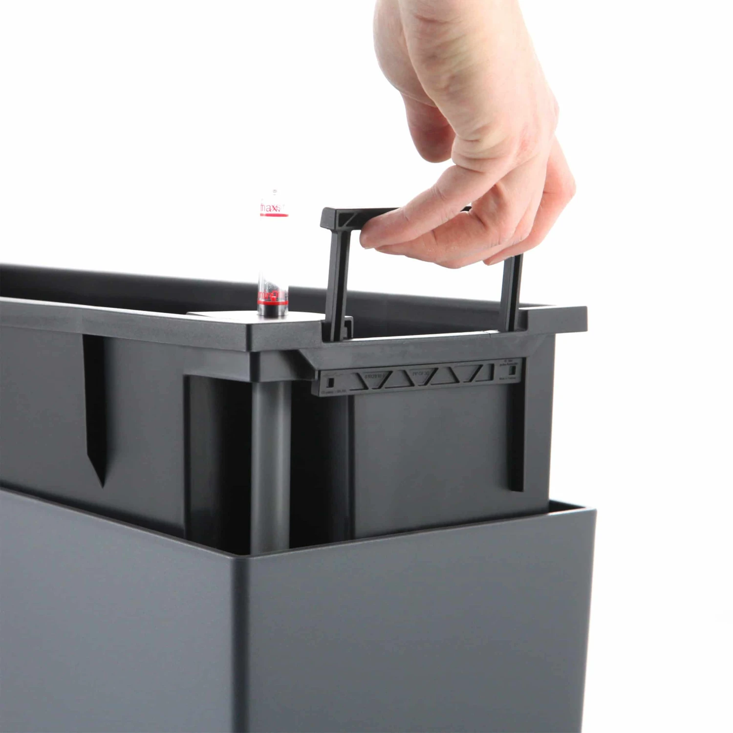 LECHUZA Blumenkasten Balconera Color All-in-One Set L80cm Schiefergrau 5 LECHUZA Blumenkasten Balconera Color All-in-One Set L80cm Schiefergrau – Bild 3