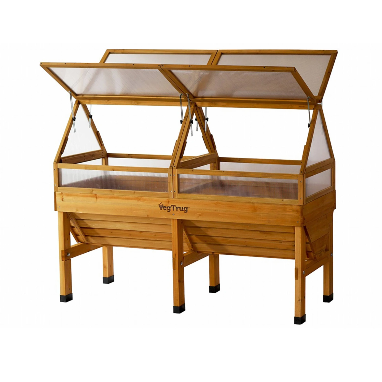 Frühbeetaufsatz Für VegTrug Medium Natur 5 Frühbeetaufsatz Für VegTrug Medium Natur – Bild 3