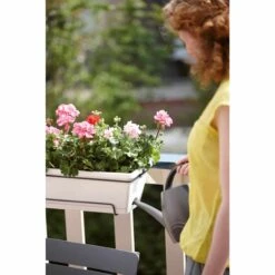 Elho Blumenkasten-Set Barcelona All-in-One L50cm Weiß -Deutschland Gartenbedarf Verkäufe 2024 118393 elho blumenkasten barcelona weiss 50cm 1