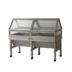 Frühbeetaufsatz Für VegTrug Medium Grey Wash