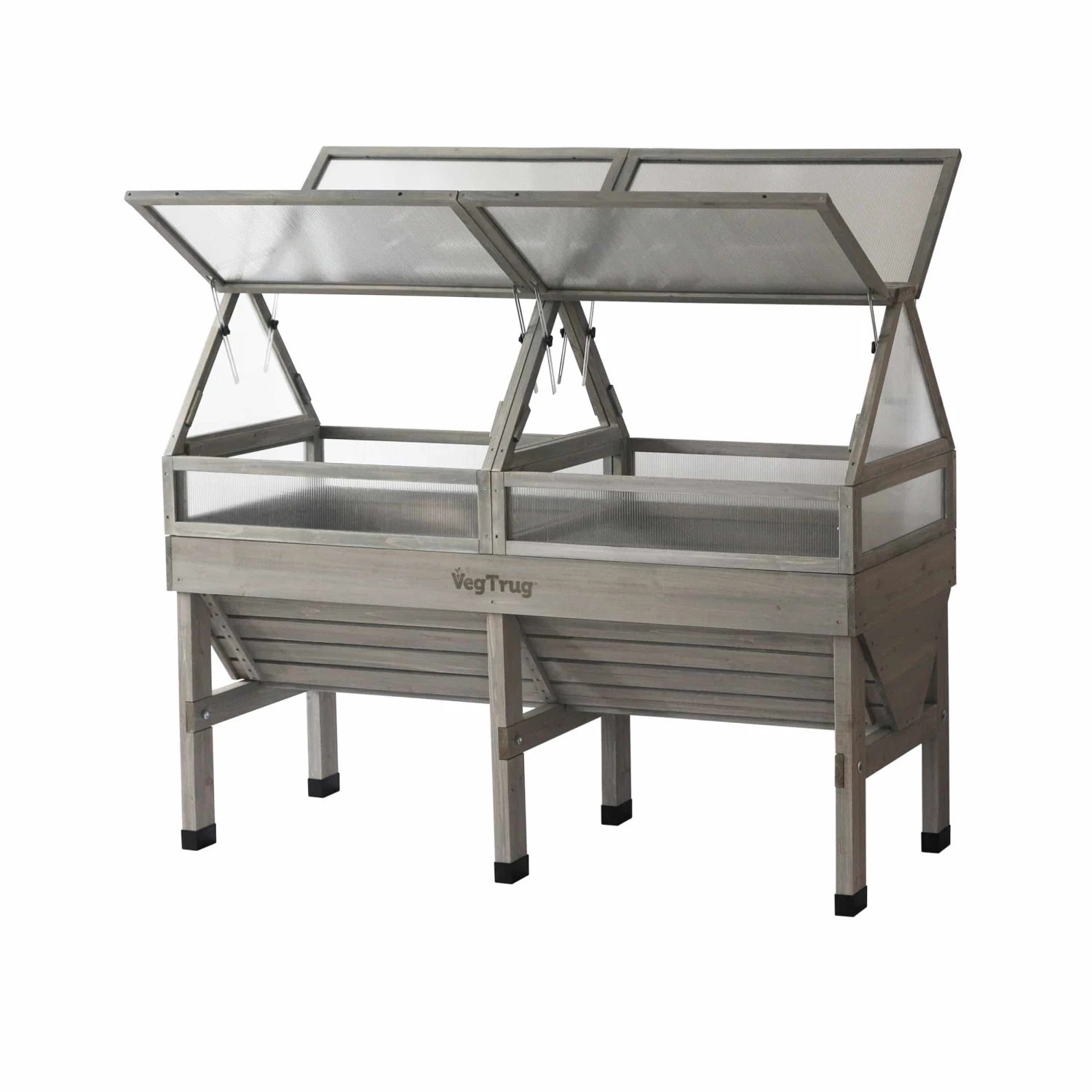 Frühbeetaufsatz Für VegTrug Medium Grey Wash 4 Frühbeetaufsatz Für VegTrug Medium Grey Wash – Bild 2