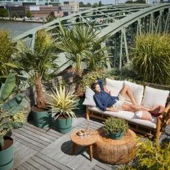 Elho Blumentopf Greenville Rund 30 Cm Laubgrün -Deutschland Gartenbedarf Verkäufe 2024 118938 greenville blumentopf laubgruen