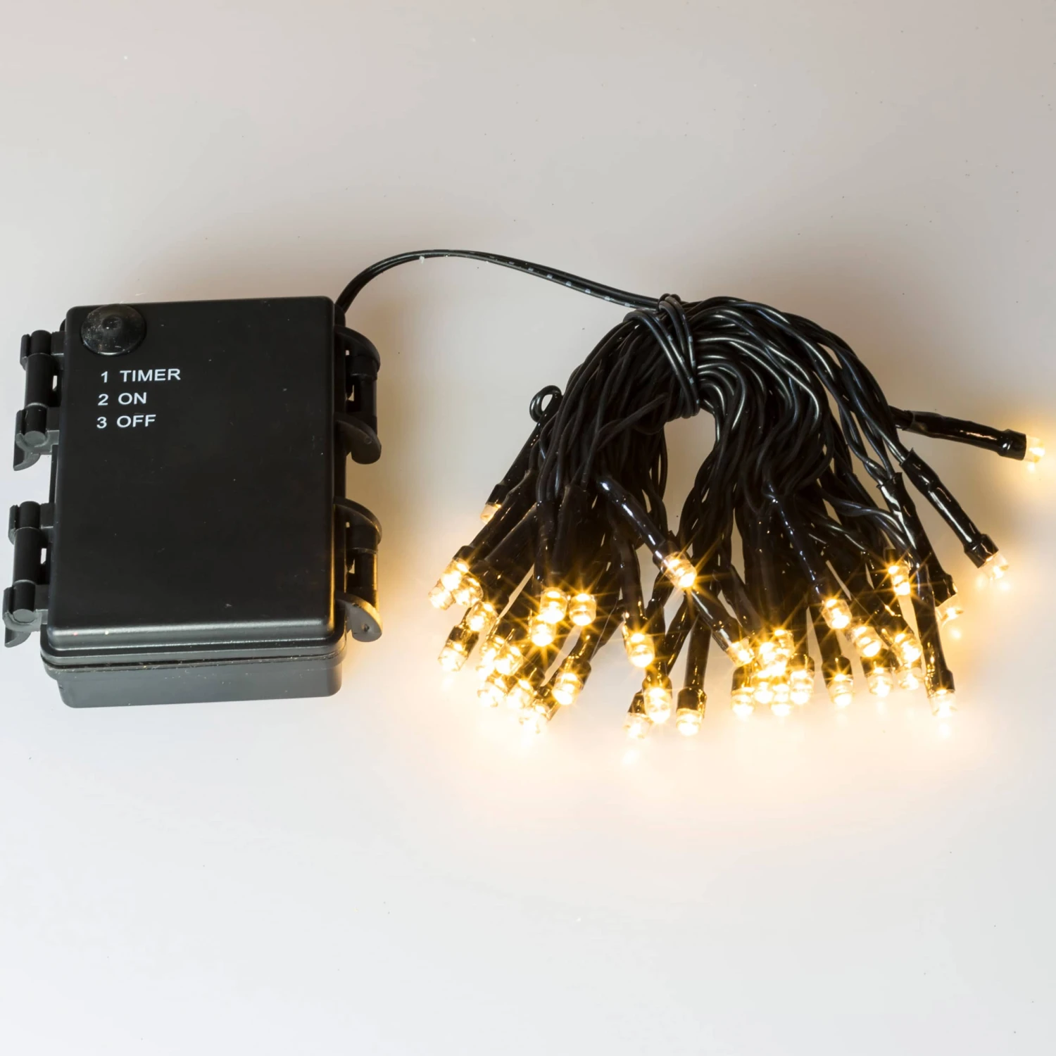 40 LED Lichterkette Batteriebetrieben Warmweiß Fairy Lights 4m Kabel Schwarz 3 40 LED Lichterkette Batteriebetrieben Warmweiß Fairy Lights 4m Kabel Schwarz