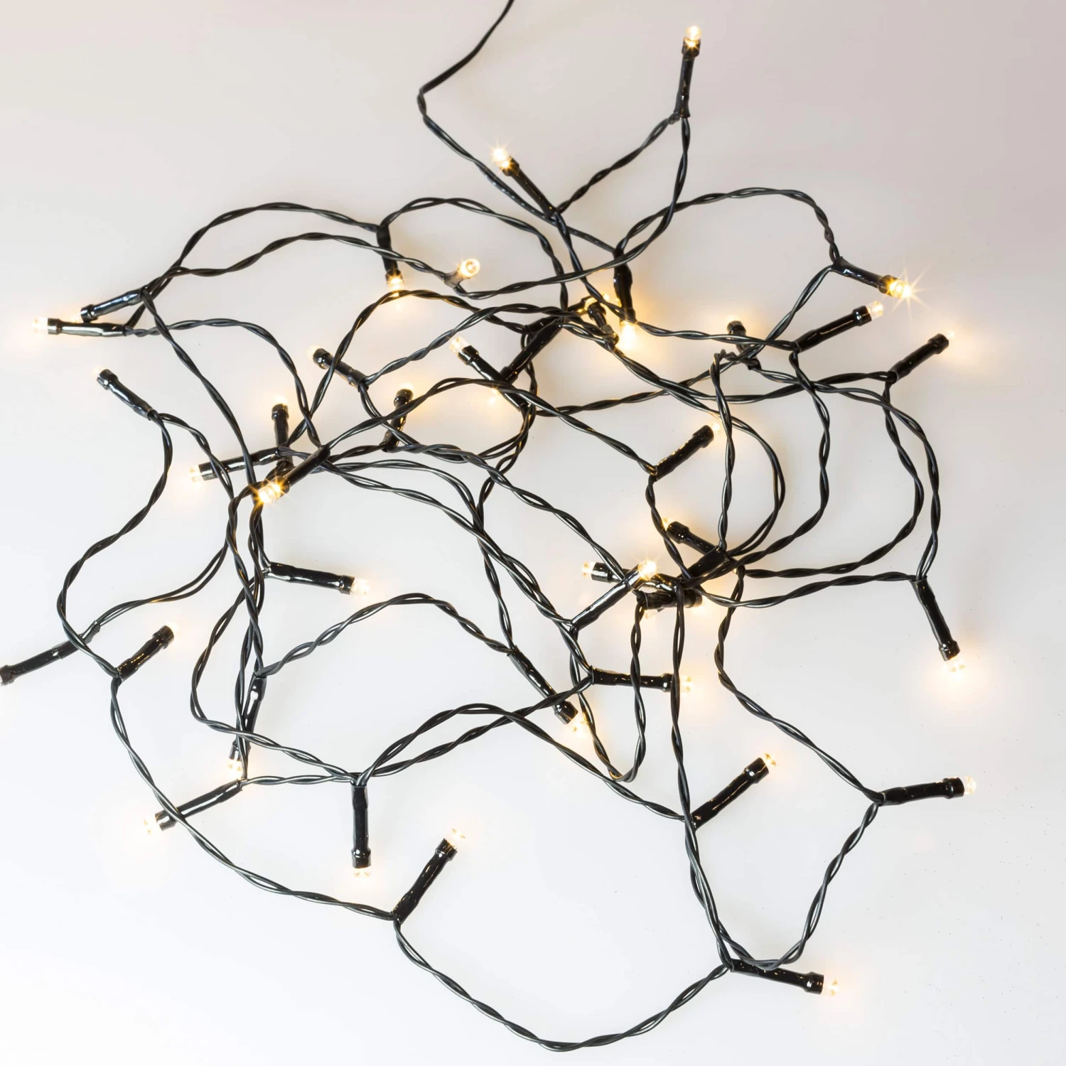 40 LED Lichterkette Batteriebetrieben Warmweiß Fairy Lights 4m Kabel Schwarz 4 40 LED Lichterkette Batteriebetrieben Warmweiß Fairy Lights 4m Kabel Schwarz – Bild 2