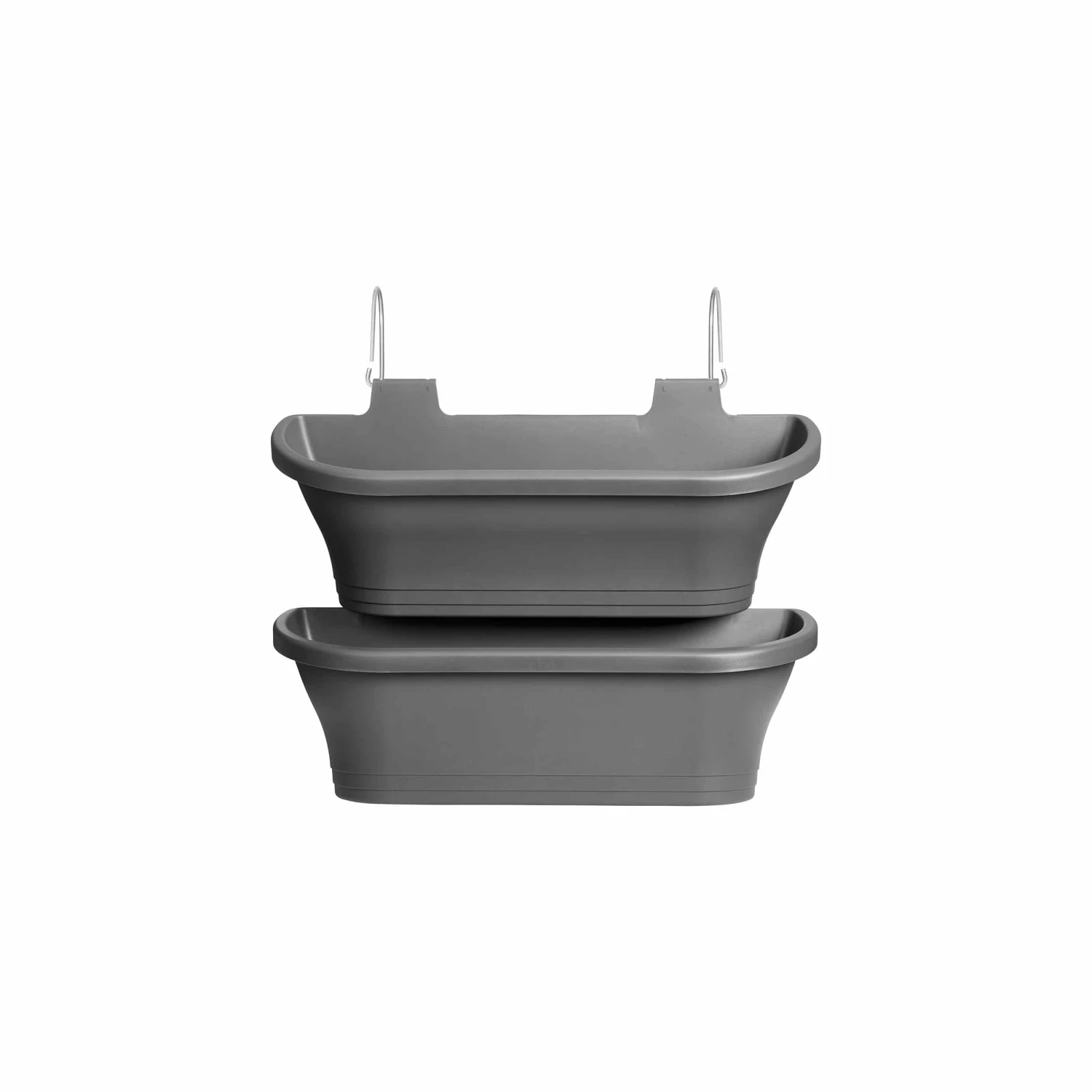 Elho Corsica Vertical Forest 2er-Set Anthrazit Auslaufmodell 3 Elho Corsica Vertical Forest 2er-Set Anthrazit Auslaufmodell