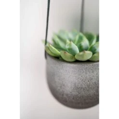 Keramik-Hängetopf Esra D15 Cm Grau Auslaufmodell -Deutschland Gartenbedarf Verkäufe 2024 146988 tsi haengeblumentopf esra grau detail