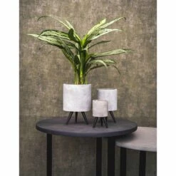 Blumentopf Imre D14 Cm Hellgrau Auslaufmodell -Deutschland Gartenbedarf Verkäufe 2024 152091 tsi blumentopf imre hellgrau dekoration pflanzen