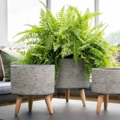 2er Set Blumentopf Riva Auslaufmodell -Deutschland Gartenbedarf Verkäufe 2024 152155 ts indoor topf riva 2