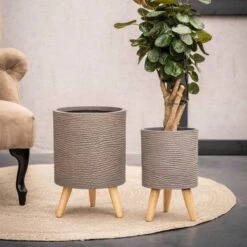 2er Set Blumentopf Riva Auslaufmodell -Deutschland Gartenbedarf Verkäufe 2024 152156 ts indoor topf riva 3