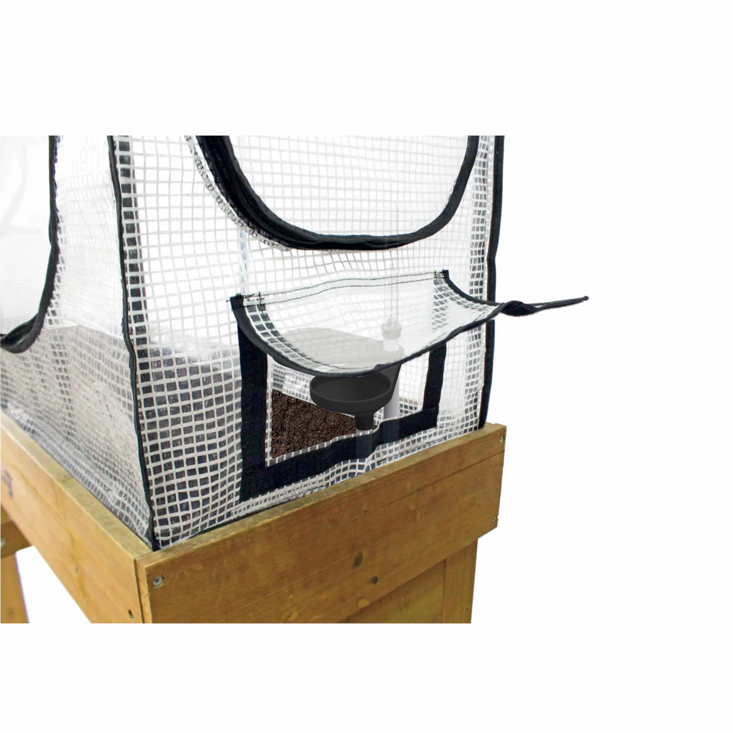 Grünhausaufsatz Mit Rahmen Und Mehrzweck Abdeckung Für WallHugger L180 Cm 4 Grünhausaufsatz Mit Rahmen Und Mehrzweck Abdeckung Für WallHugger L180 Cm – Bild 2