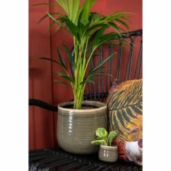 Keramik-Blumentopf Iris D15cm Moos Grau -Deutschland Gartenbedarf Verkäufe 2024 178629 tsi blumentopf iris moos grau 15cm deko