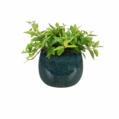 Neue Produkte -Deutschland Gartenbedarf Verkäufe 2024 203437 blumixx tsi keramik blumentopf odile petrol 15cm