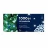 Lichterkette LED 1000 LED Kaltweiß L85m -Deutschland Gartenbedarf Verkäufe 2024 211731 jawoll Lichterkette eisblau 1000led