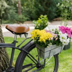 Blumenkasten Ella L37 Cm Grau -Deutschland Gartenbedarf Verkäufe 2024 229039 blumixx artstone blumennkasten ella 37cm grau mit fahrrad