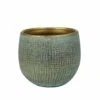 Blumentopf Ryan D13 Cm Mint/gold -Deutschland Gartenbedarf Verkäufe 2024 229042 blumixx tsi kerami blumentopf ryan 13cm shiny blue