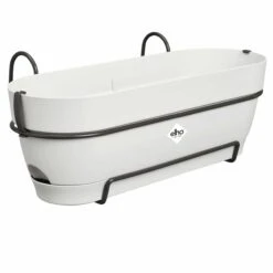 Elho Balkonkasten Vibia Campana All-in-One L50 Cm Weiß