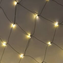 Lichternetz 100 LED Warmweiß 1 X 1 M