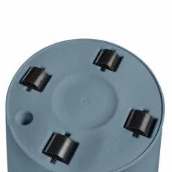 Elho Blumenkübel Loft Urban Rund 40cm Mit Rollen Vintage Blau -Deutschland Gartenbedarf Verkäufe 2024 361306 elho blumentopf loft urban 40cm vintageblau unten